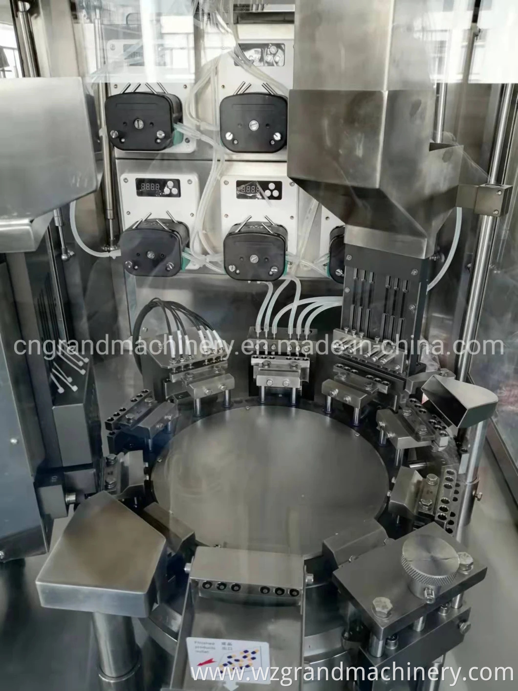 Liquid Oil Hard Gelatin Capsule Filling and Packaging Machine with Siemens Touch Screen Njp-260